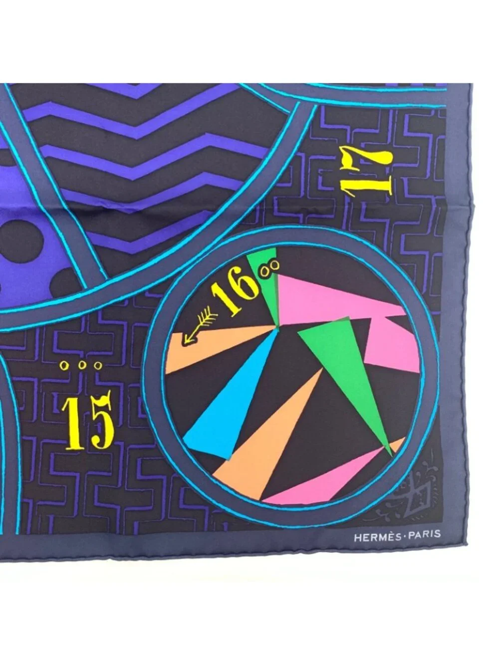 Hermes Carre 90 Jeu de Soie Silk Game Scarf - Picture 5 of 8